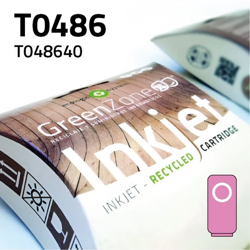 [GECT048LM] Green Zone para Epson T048640 Light Magenta (17 ml)