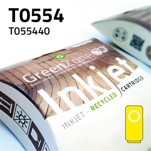 [GECT055Y] Green Zone para Epson T055440 Amarillo (13 ml)