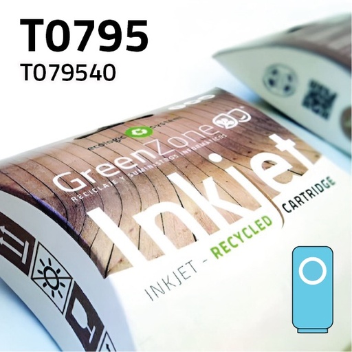 [GECT079LC] Green Zone para Epson T079540 Light Cian (15 ml)