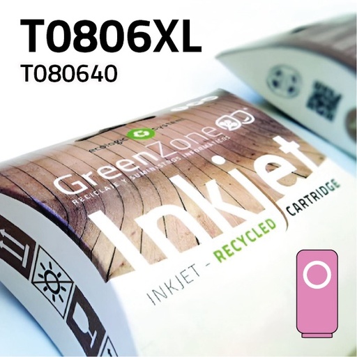 [GECT080XLM] Green Zone para Epson T080640XL Light Magenta (19 ml)