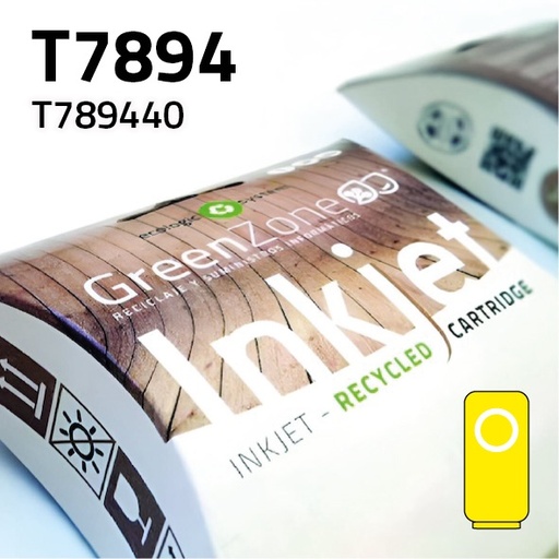 [GECT7894Y] Green Zone para Epson T789440 Amarillo (35 ml)
