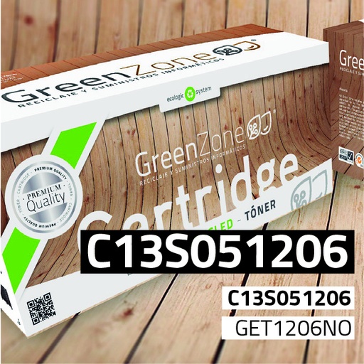 [GET1206NO] Green Zone para Epson C13S051206 Kit Tambor (60.000 Copias)