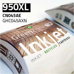 [GHC045AXN] Green Zone para HP CN045AE (950XL) Negro (80 ml)