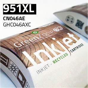 [GHC046AXC] Green Zone para HP CN046AE (951XL) Cian (30 ml)