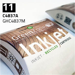 [GHC4837M] Green Zone para HP C4837A (11) Magenta (32 ml)