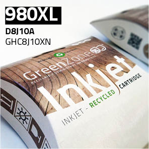 [GHC8J10XN] Green Zone para HP D8J10A (980XL) Negro (250 ml)