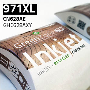 [GHCN628XY] Green Zone para HP CN628AE (971XL) Amarillo (90 ml)