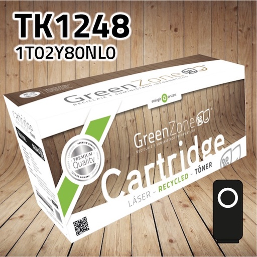 [GKT1248N] Green Zone para Kyocera TK1248 (1T02Y80NL0) Kit Toner Negro (2.200 Copias)