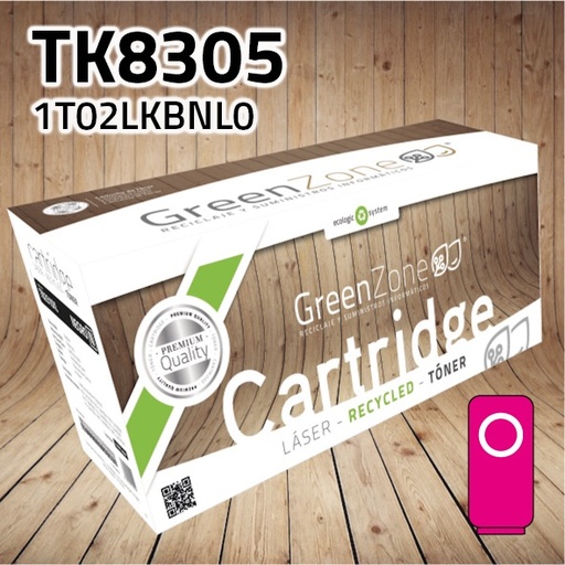 [GKT8305M] Green Zone para Kyocera TK8305M Kit Toner Magenta (15.000 Copias) Polimerizado