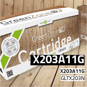 [GLTX203N] Green Zone para Lexmark X203A11G Kit Toner Negro (2.500 Copias)