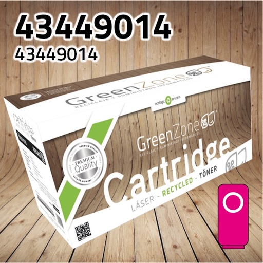 [GOT9014MO] Green Zone para Oki 43449014 Kit Tambor Magenta (20.000 Copias)