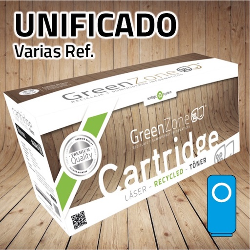 [GOTC11DCO] Green Zone para Oki Varias Ref. Unificado Kit Tambor Cian (20.000 Copias)