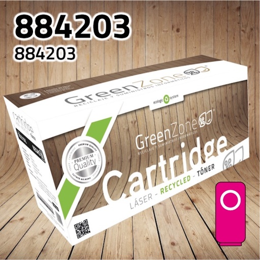 [GRT4203M] Green Zone para Ricoh 884203 Kit Toner Magenta (15.000 Copias)