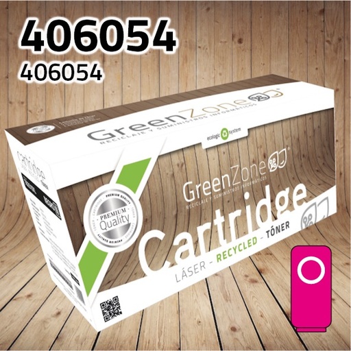 [GRT6054M] Green Zone para Ricoh 406054 / 406146 Magenta (2.000 Copias)