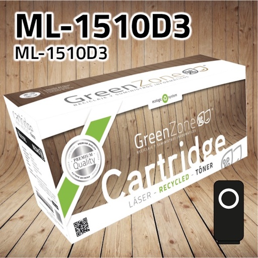 [GST1710N] Green Zone para Samsung ML-1710D3 Negro (3.000 Copias)