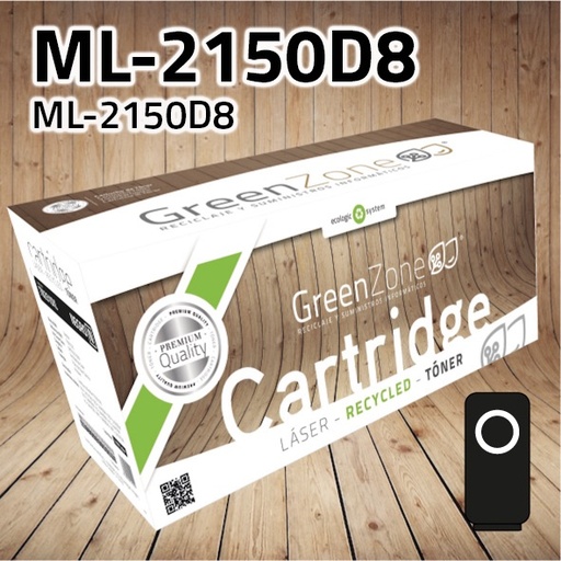 [GST2150N] Green Zone para Samsung ML-2150D8 Negro (8.000 Copias)