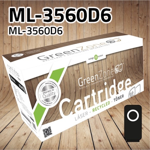[GST3560N] Green Zone para Samsung ML-3560D6 Negro (12.000 Copias)