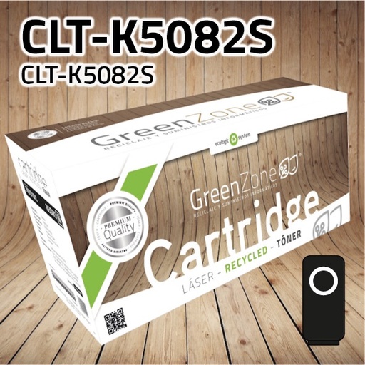 [GST5082N] Green Zone para Samsung CLT-K5082S Negro (5.000 Copias)