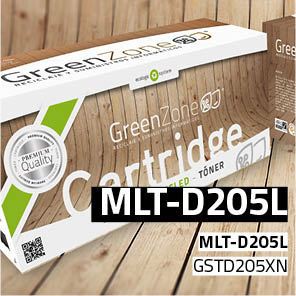 [GSTD205XN] Green Zone para Samsung MLT-D205L Negro (5.000 Copias)