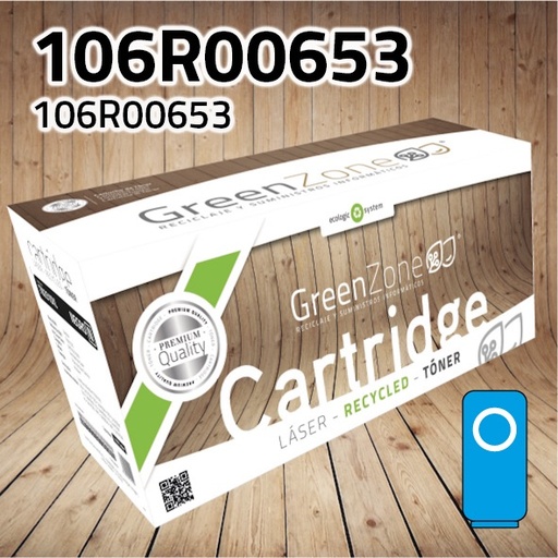 [GXT0653C] Green Zone para Xerox 106R00653 Kit Toner Cian (18.000 Copias)