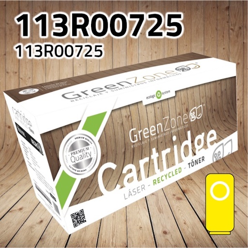 [GXT0725Y] Green Zone para Xerox 113R00725 Kit Toner Amarillo (6.000 Copias)