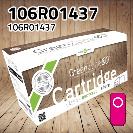 [GXT1437M] Green Zone para Xerox 106R01437 Kit Toner Magenta (17.800 Copias)