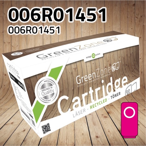 [GXT1451XM] Green Zone para Xerox 006R01451 Kit Toner Magenta (31.000 Copias) Polimerizado