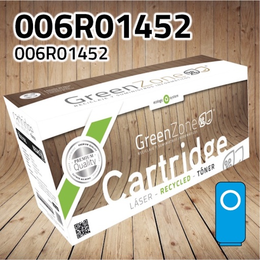 [GXT1452XC] Green Zone para Xerox 006R01452 Kit Toner Cian (31.000 Copias) Polimerizado