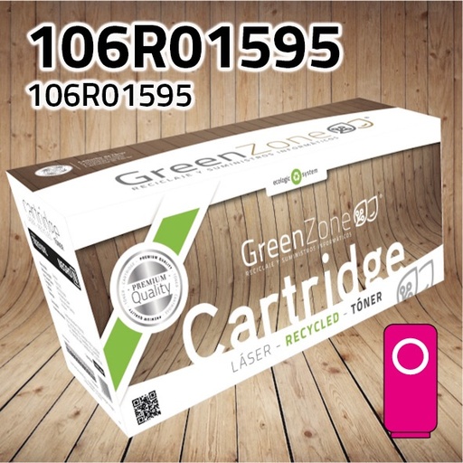 [GXT1595M] Green Zone para Xerox 106R01595 Kit Toner Magenta (2.500 Copias)