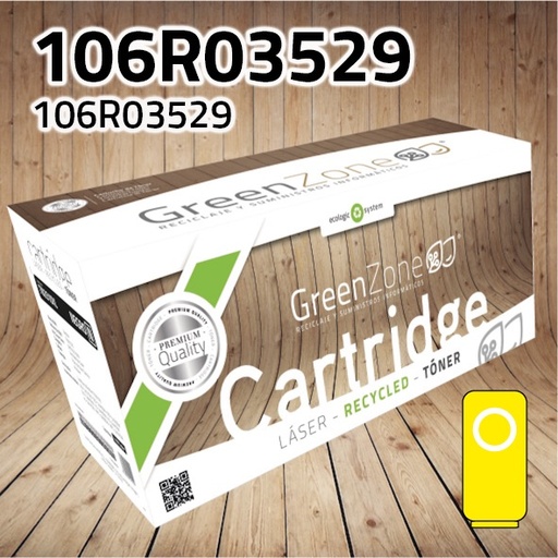[GXT3529Y] Green Zone para Xerox 106R03529 Kit Toner Amarillo (8.000 Copias) Polimerizado