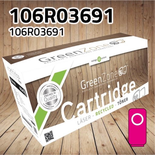 [GXT3691MP] Green Zone para Xerox 106R03691 Kit Toner Magenta (4.300 Copias) Polimerizado