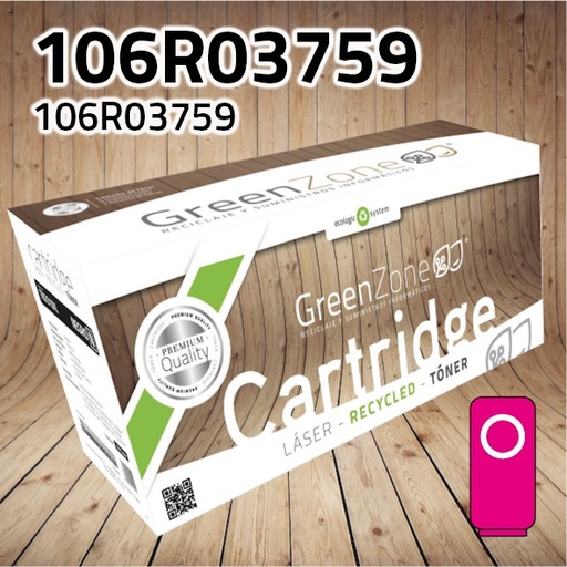 [GXT3759M] Green Zone para Xerox 106R03759 Kit Toner Magenta (10.100 Copias)