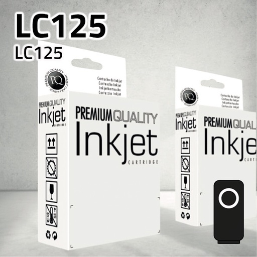 [CLBCLC125Y] Marca Clone para Brother LC125 Amarillo (16ml )