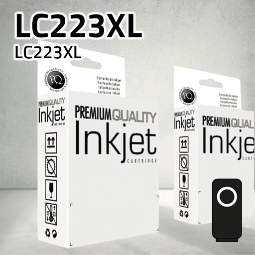 [CLBCLC223XN] Marca Clone para Brother LC223XL Negro (20 ml)