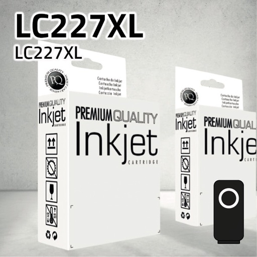 [CLBCLC227XN] Marca Clone para Brother LC227XL Negro (30 ml)