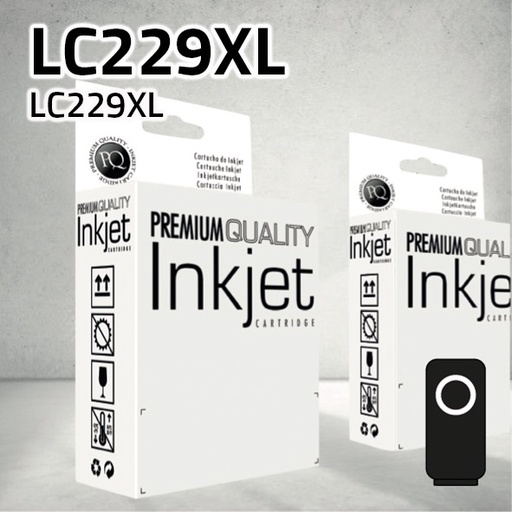 [CLBCLC229XN] Marca Clone para Brother LC229XL Negro (50 ml)