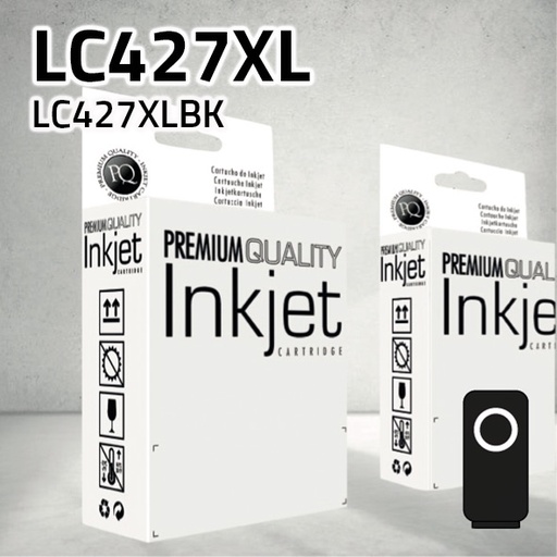 [CLBCLC427XN] Marca Clone para Brother LC427XL Negro (6.000 Copias)