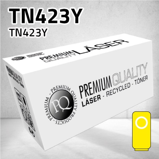 [CLBTTN423Y] Marca Clone para Brother TN423Y Kit Toner Amarillo (4.000 Copias)