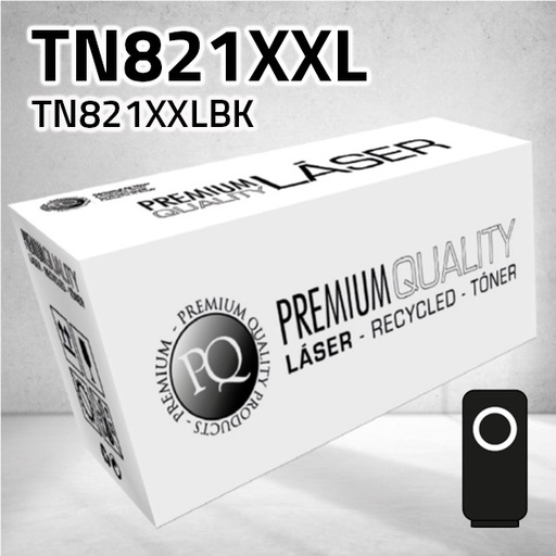 [CLBTTN821XXLN] Marca Clone para Brother TN821XXLBK Kit Toner Negro (15.000 Copias)