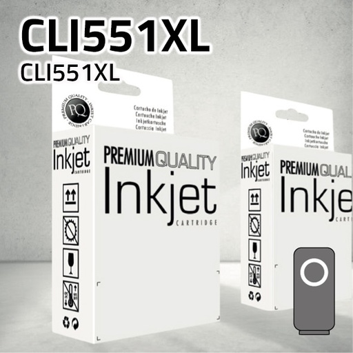 [CLCCCLI551XG] Marca Clone para Canon CLI551XL Gris (15 ml)