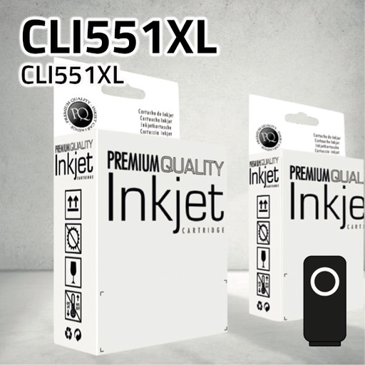 [CLCCCLI551XN] Marca Clone para Canon CLI551XN Negro (15ml)