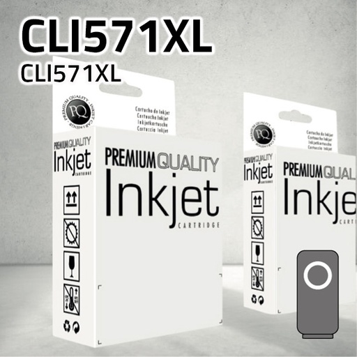 [CLCCCLI571XG] Marca Clone para Canon CLI571XL Gris (13 ml)