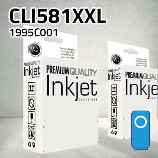 [CLCCCLI581XXC] Marca Clone para Canon CLI581CXXL Cian (12,5 ml)