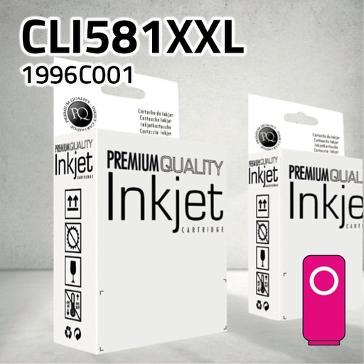 [CLCCCLI581XXM] Marca Clone para Canon CLI581MXXL Magenta (12,5 ml)