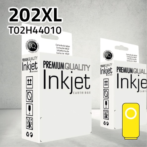 [CLECT02H4XY] Marca Clone para Epson T02H44010 (202XL) Amarillo (650 páginas)