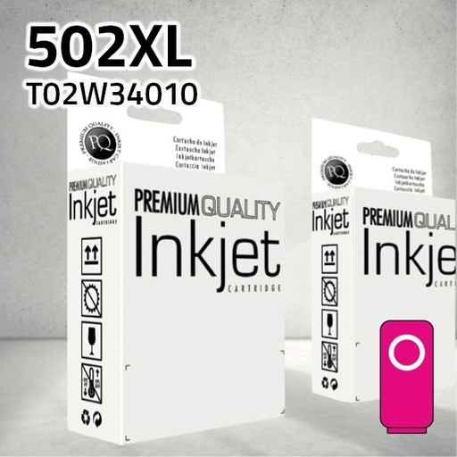 [CLECT02W3XM] Marca Clone para Epson T02W34010 (502XL) Magenta (470 páginas)