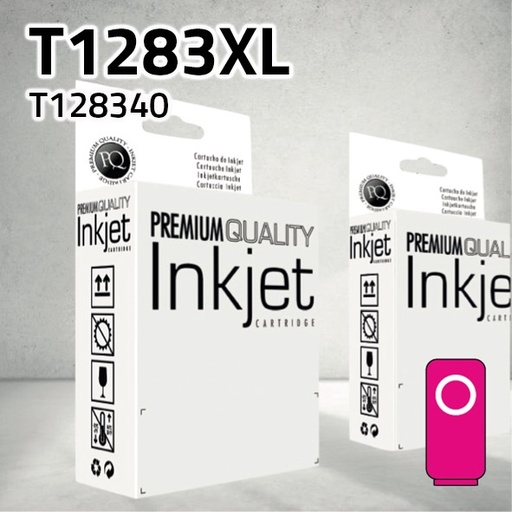 [CLECT1283XM] Marca Clone para Epson T128340 Magenta XL (14 ml)