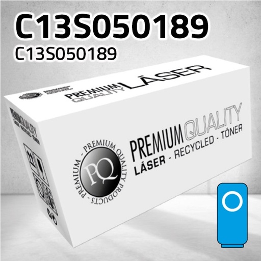 [CLET0189C] Marca Clone para Epson C13S050189 Kit Toner Cian (4.000 Copias)