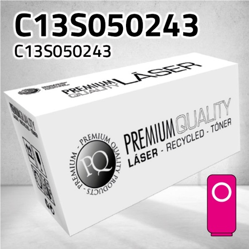 [CLET0243M] Marca Clone para Epson C13S050243 Kit Toner Magenta (8.000 Copias)