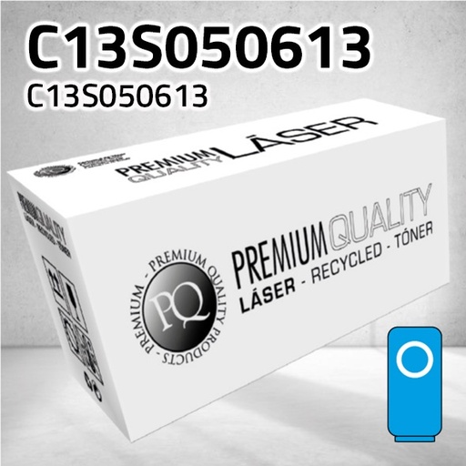 [CLET0613C] Marca Clone para Epson C13S050613 Toner Cian (1.400 Copias)